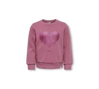 KIDS ONLY - KMGBELINDA LIFE L/S REG GLITTER BRU SWT Rose Wine - Gr. - 110