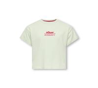 KIDS ONLY - KMGBELINDA LIFE SS REG PRINTED TEE JRS Green Lily - Gr. - 110