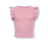KIDS ONLY - KMGDREA LIIFE S/L DETAIL TOP JRS Romance Rose - Gr. - 110