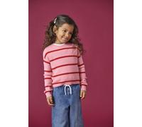 KIDS ONLY - KMGFRANCA LIFE SHORT LS STRIPE KNT NOOS Sea Pink - Gr. - 116