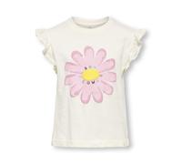 KIDS ONLY Shirt "Ruth" in Creme - Größe 110 | Kinder Oberteile