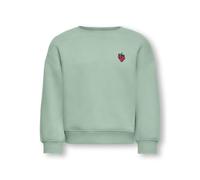 KIDS ONLY - KMGSWEAT L/S CREW EMB LOOSE SWT NOOS Aqua Foam - Gr. - 92