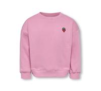 KIDS ONLY - KMGSWEAT L/S CREW EMB LOOSE SWT NOOS Cashmere Rose - Gr. - 122