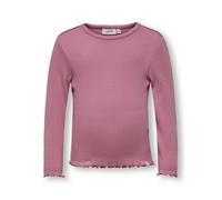 KIDS ONLY - KMGTRINNY SLD LS ONECK TOP JRS NOOS Heather Rose - Gr. - 104