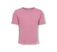KIDS ONLY - KMGTRINNY SS SLD ONECK TOP JRS NOOS Heather Rose - Gr. - 116