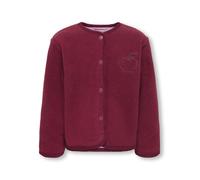 KIDS ONLY - KMGVALE LS TEDDY BOMBER OTW Cabernet - Gr. - 110