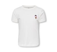 KIDS ONLY - KMGVEGA LIFE SS REG EMB TEE BOX JRS NOOS Cloud Dancer - Gr. - 98