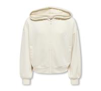 KIDS ONLY - KOGADA HEART L/S ZIP HOOD FR SWT Birch - Gr. - 152