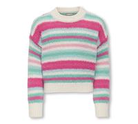 Kids Only - KOGALYSSA LIFE LS STRIPE O-NECK CP KNT birch - Gr. - 134/140