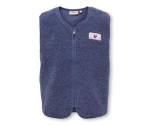 KIDS ONLY - KOGBABY LIFE TEDDY ZIP VEST FR PNT Blue Indigo - Gr. - 152