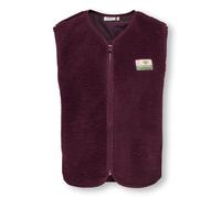 Kids Only - KOGBABY LIFE TEDDY ZIP VEST FR PNT Violett - Gr. - 164