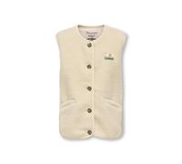 KIDS ONLY - KOGBABY TEDDY VEST CS PNT Antique White - Gr. - 134