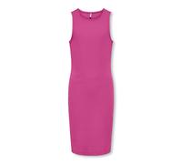 Kids Only - KOGBELFAST LIFE S/L MIDI DRESS JRS NOOS Fuchsia Fedora - Gr. - 158/164