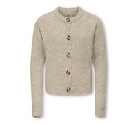KIDS ONLY - KOGCAMILLA O-NECK L/S CARDIGAN KNT Pumice Stone - Gr. - 164