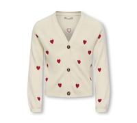 KIDS ONLY - KOGDANA LIFE LS HEART VNECK CARDIGAN KNT - Gr. - 164