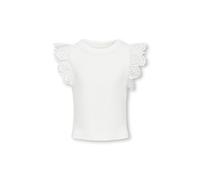KIDS ONLY T-Shirt Kogdrea Life S/S Top JRS Noos Weiß Gr. 122/128