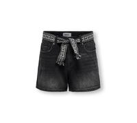 KIDS ONLY - KOGELLA WIDE DNM SHORTS washed black - Gr. - 146