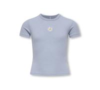 Kids Only - KOGELVA JUNE EMB S/S TEE CS JRS Cashmere Blue - Gr. - 158/164