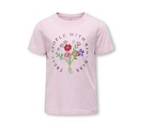 KIDS ONLY - KOGEMMA LIFE REG S/S FLOWER TOP JRS NOOS Roseate Spoonbill - Gr. - 140