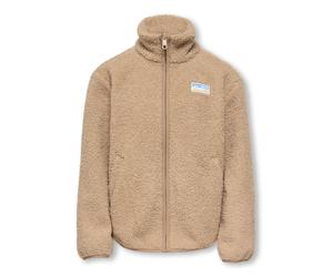 Kids Only - KOGEVA LIFE TEDDY JACKET CP OTW NOOS Cuban Sand - Gr. - 158