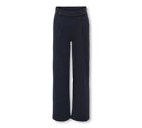 Schlupfhose KIDS ONLY "KOGGEGGO LIFE LONG PANT JRS NOOS", Mädchen, Gr. 140, N-Gr, night sky, Web, Obermaterial: 95% Polyester, 5% Elasthan, unifarben, bequem lang, Hosen Schlupfhose (46551536-140) nig