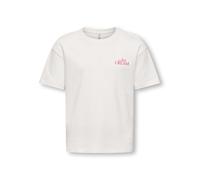 KIDS ONLY - KOGHELEN LIFE S/S LOOSE TEE JRS NOOS Cloud Dancer - Gr. - 134/140