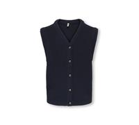 KIDS ONLY - KOGJANNY LIFE S/L BUTTON VEST KNT night sky, 158/164