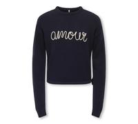 KIDS ONLY - KOGKATIA LS TEXT O-NECK CP KNT Night Sky - Gr. - 134/140