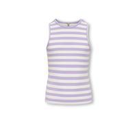 KIDS ONLY - KOGKENYA RIB STRIPE TANK TOP JRS Lilac Breeze - Gr. - 134/140