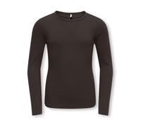 Kids Only - KOGLUCKY L/S O NECK TOP JRS NOOS Coffee Bean - Gr. - 146/152