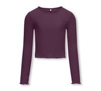 Kids Only - KOGNELLA L/S O-NECK TOP JRS NOOS mauve wine - Gr. - 122/128