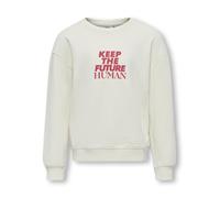 Kids Only - KOGNELLY L/S O-NECK PRINT BOX SWT birch - Gr. - 146/152