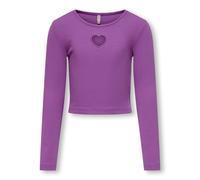 KIDS ONLY - KOGNESSA LIFE LS CONTRAST CUTOUT TOP JRS cattleya orchid - Gr. - 122/128