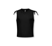 KIDS ONLY - KOGOLIVIE S/L STRING TOP JRS black, 146/152