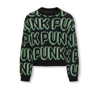KIDS ONLY - KOGPUNK L/S O-NECK KNT black - Gr. - 134/140