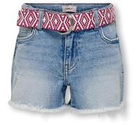 KIDS ONLY Kogrobyn Belt Vintage DNM Short Frauen Short hellblau 164