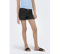 Only Jeansshorts Kogrobyn Ex Vint DNM AZG529 Noos – Mädchen Gr. 152 Schwarz