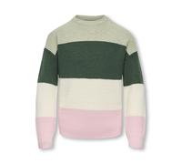 KIDS ONLY - KOGSANDY L/S STRIPE PULLOVER KNT NOOS Desert Sage - Gr. - 158/164