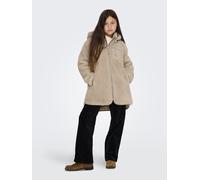 KIDS ONLY - KOGSASCHA LIFE SHERPA HOOD JACKET CP OTW Cuban Sand - Gr. - 146