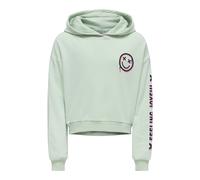 KIDS ONLY - KOGSMILE LIFE L/S HOOD UB SWT NOOS Aqua Foam - Gr. - 128