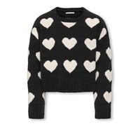 Kids Only - KOGSUS L/S O-NECK CHINELLE PULLOVER KNT black - Gr. - 146/152