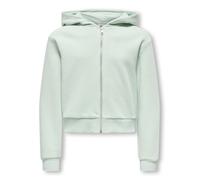 KIDS ONLY - KOGSWEAT L/S HOODIE ZIP SWT Aqua Foam - Gr. - 164