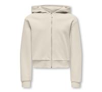 Kids Only - KOGSWEAT L/S HOODIE ZIP SWT Birch - Gr. - 134/140