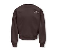 KIDS ONLY - KOGSWEAT L/S BACK/SLEEVE PRINT SWT NOOS Coffee Bean - Gr. - 152