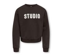KIDS ONLY - KOGSWEAT LS CREW OVZ STAT SWT NOOS Coffee Bean - Gr. - 164