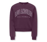 Kids Only - KOGSWEAT LS CREW OVZ STAT SWT NOOS Mauve Wine - Gr. - 122/128