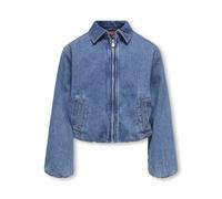 KIDS ONLY - KOGYUKON L/S DNM BOMBER JACKET AKM Medium Blue Denim - Gr. - 152