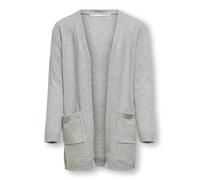 Only Koglesly Open Cardigan Grau 5-6 Years Mädchen (Herstellerartikelnummer: 15207308-LightGreyMelange-110/116)