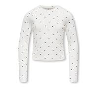 KIDS ONLY Longsleeve "Bella" in Weiß - Größe 134/140 | Kinder Longsleeves