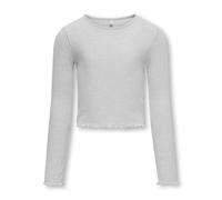 KIDS ONLY Longsleeve in Weiß - Größe 122/128 | Kinder Longsleeves